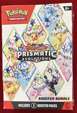 Pokemon TCG Scarlet & Violet Prismatic Evolutions Booster Bundle NEW SEALED - Image 1