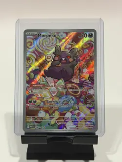 Morpeko 206/182 Illustration Rare NM English Pokemon Paradox Rift - Image 1