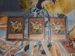 X3 Droll & Lock Bird RA02-EN006 1st Edition Quarter Century Secret Rare NM - Image 1