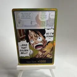 One Piece Gold DON!! OP15 ENGLISH Luffy Golden Bell - ENGLISH OP15 - Image 2