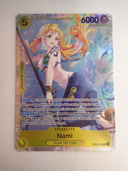 One Piece CCG Nami Super Rare EB-03 English - Image 1