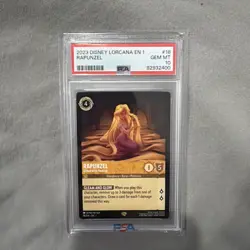 2023 Disney Lorcana EN 1 Rapunzel Gifted with Healing #18 PSA 10 - Image 1