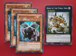 Yugioh Worm Deck 42 Cards Reptile King Queen Xex Zero Budget Tournament Ready - Image 5