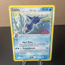 Latios 22/110 Delta Species Ex Holon Phantoms Stamped Pokemon Card Lp- - Image 1