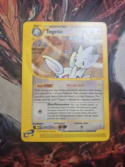 Togetic Aquapolis E-Reader Pokemon TCG Card 39/147 Regular Non-Holo Rare LP/MP - Image 1