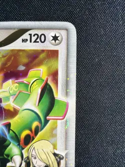 Pokemon Rayquaza C Lv. X 146/147 Supreme Victors Holo Rare Card Double Swirl - Image 3