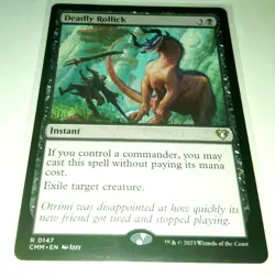 MAGIC MTG "DEADLY ROLLICK" Commander Masters MINT CARD - Image 4