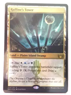 MAGIC CARD Raffine's Tower - Streets of New Capenna - NM - MTG - Image 1