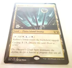 MAGIC CARD Raffine's Tower - Streets of New Capenna - NM - MTG - Image 3
