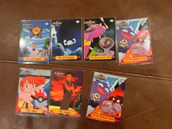 Pokemon Vintage Lot, Topps Black TV Cards. Nintendo, Pickachu - Image 1