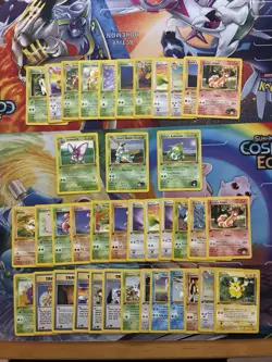 Vintage Pokemon Card Lot WOTC First Edition 39 Cards Nidoqueen Bulbasaur Fire - Image 1