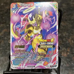 Emperor's Death Beam BT9-109 JUDGE STAMP Foil Dragon Ball Super Card Game | NM - Image 1
