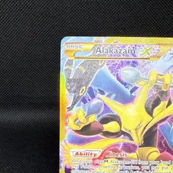 Pokemon TCG Alakazam EX Holo Ultra Rare 2016, 125/124 Card HP - Image 2