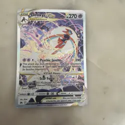 Deoxys VSTAR - Crown Zenith: Galarian Gallery Ultra Rare Holo Pokemon Card - Image 1