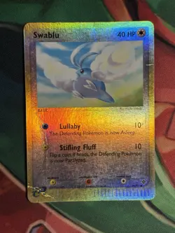Swablu 75/97 EX Dragon Pokemon Card Reverse Holo Foil Rare MP HP - Image 2