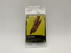 Cyberpunk 2077 TCG Sealed Test Print Promo Card - Safety Override - Image 1