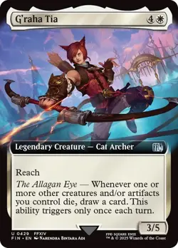 G'raha Tia Extended Art Final Fantasy MTG NM - Image 1