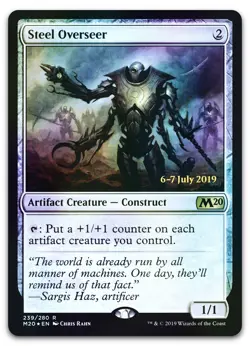 Steel Overseer #239 (Foil) (NM) Prerelease Cards PRE Magic MTG - Image 1