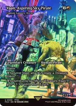 Vaan, Aspiring Sky Pirate (Captain Lannery Storm) Foil Final Fantasy MTG NM - Image 1