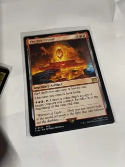 Magic: The Gathering (MTG) - FIN The Fire Crystal R0135 NM - Image 1