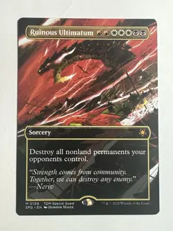 Ruinous Ultimatum (Borderless) Special Guests #108 Regular - Image 1