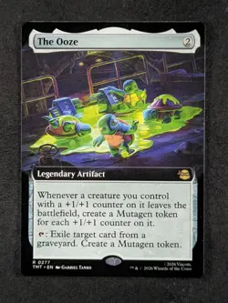 2026 Magic: The Gathering THE OOZE #0277 TMNT Borderless Rare English - Image 1