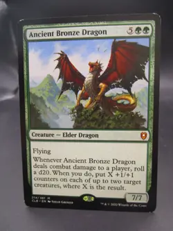 MTG Ancient Bronze Dragon Commander Legends: Battle Baldur's Gate -Legendsonmain - Image 1