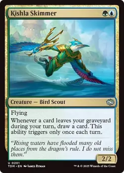 KISHLA SKIMMER x4 mtg NM-M Tarkir Dragonstorm 4 Unc - Image 1