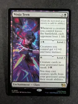 2026 Magic: The Gathering NINJA TEEN #0067 TMNT Foil Rare English - Image 1
