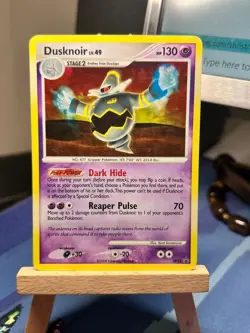 Pokemon TCG Pokemon Dusknoir Dusknoir Holo DP33 PROMO LP - Image 1