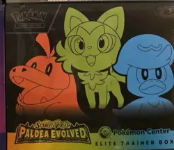 Paldea Evolved Pokemon Center Etb - Image 1