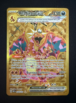 Charizard ex 228/197 Obsidian Flames Hyper Rare NM Pokemon TCG - Image 1