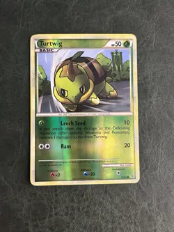 Turtwig 67/95 50 HP Holo Basic Pokemon TCG Card 2010 - Image 1