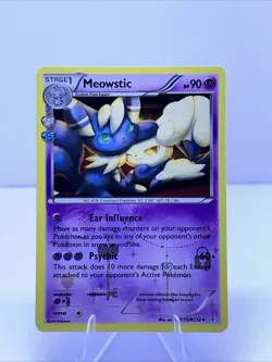 Pokemon TCG Meowstic Reverse Holo Radiant Collection RC15/RC32 - Image 1