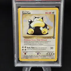 1999 Pokemon Jungle #27 Snorlax PSA 7 NM Regular Non Holo - Image 3