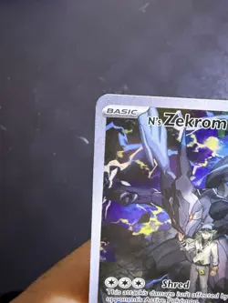 N's Zekrom 031 Pokemon Ascended Heroes Promo Full Art Holo Rare English - Image 4