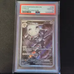 2025 Pokemon Steelix #150 Me01: Mega Evolution Illustration Rare Holo EN PSA 10 - Image 1