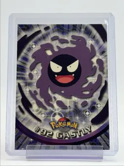 GASTLY 1999 TOPPS POKEMON TV ANIMATION SERIES 2 BLUE LOGO A 92 Q0899 - Image 1
