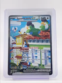 SQUAWKABILLY EX 2023 POKEMON PALDEA SPECIAL ILLUSTRATION RARE 264/193 Q6011 - Image 1