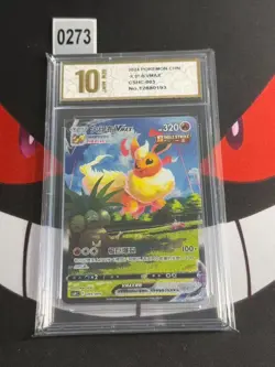 PTCG Pokemon Flareon 003/009 2024 CSHC PACK S.Chinese-Pyxis gold 10 - Image 1