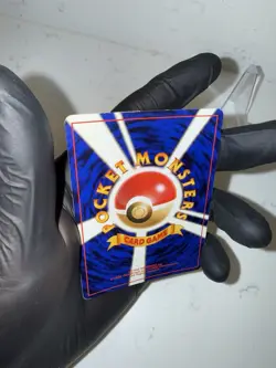 Pokemon Rocket's Hitmonchan Leaders' Stadium Holo Rare 107 Japanese 1996 SWIRL - Image 5