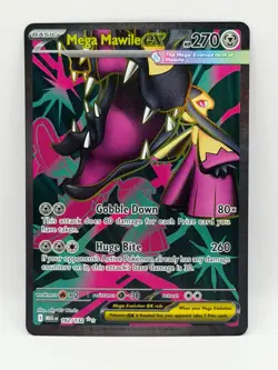 Mega Mawile ex 162/132 Mega Evolution NM Ultra Rare Holo Pokemon TCG - Image 1