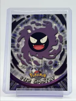 GASTLY 1999 TOPPS POKEMON TV ANIMATION SERIES 2 BLUE LOGO 92 Q0899 - Image 1
