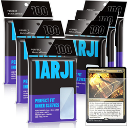 600Ct Perfect Fit Sleeves, Perfect Fit Card Sleeves, Inner Sleeves MTG, Exact Fi - Image 1
