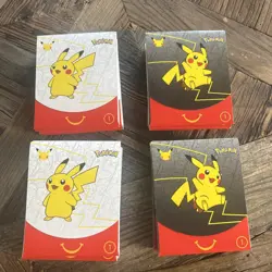Pokemon 25th Anniversary Celebrations McDonald’s Lot Of 20 Random Booster Packs - Image 1