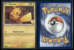 ✰ PIKACHU 051/162 PROMO POKEMON DAY 2026 ✰ NM/M - Image 1