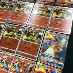 17*Lot Pokemon TCG S-Chinese Charizard ex/V/GX Charmander #11 HV19 - Image 3