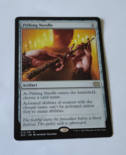 MtG Pithing Needle (2X2-312) Rare English MINT - Image 1