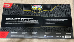 Pokemon TCG Paldean Fates Great Tusk Iron Treads Ex Premium Collection Sealed - Image 2