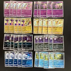 90*Lot Pokemon Gem Pack Vol.2 Master Ball holo Sylveon/Umbreon/Leafeon #10 HV19 - Image 2